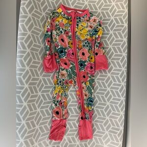 Little Sleepies Secret Garden Zippy, 0-3 months